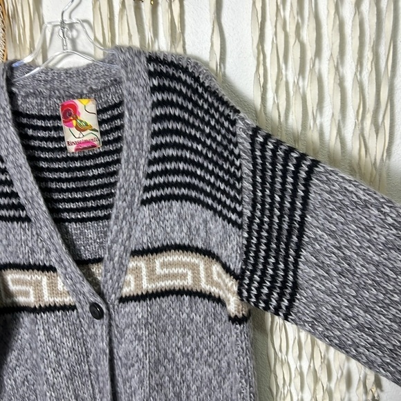 Rinascimento Maliparmi Mohair Blend Long Line Cardigan Size M - Picture 6 of 13